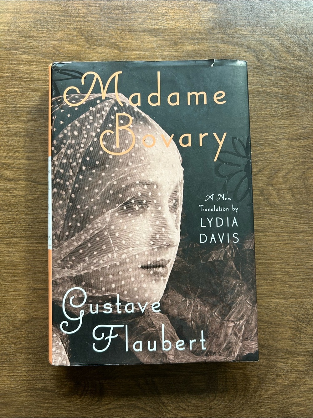Madame Bovary by Gustave Flaubert - Black/Brown Cover